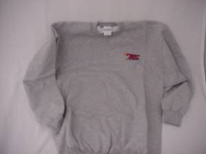 Fast50s - Fast50s Crew Embroidered Sweatshirt Grey 50% OFF
