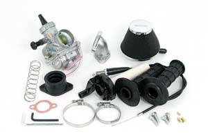 Takegawa - Takegawa TTR50 Big Carb Kit (VM26) for SuperHead+R (Includes throttle and cables)