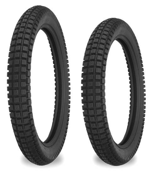 Shinko SR241 Trials Tire 2.50x17 - Tube Type For Honda CT90 Trail 1970-1979 Models