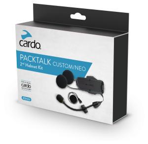 Cardo - CARDO 2nd Packtalk Custom Helmet Kit