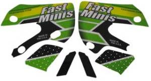 FastMinis - FastMinis Electric Green Graphics - KLX110  DRZ110 (CLOSEOUT)