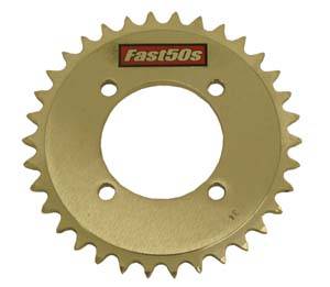 Fast50s - FastMinis Aluminum Rear Sprockets - TTR50 / TTR90