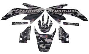 Fast50s - Fast50s Urban Camo Graphics for Honda CRF50