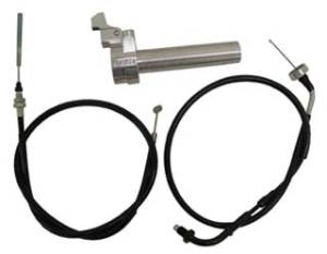 Fast50s - *Fast50s Billet Throttle + Longer Cable Kit - Z50 / XR50 / CRF50