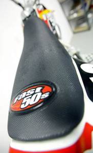 Fast50s - Fast50s Black Supragrip Seat Cover - Honda Z50 (1992-99)