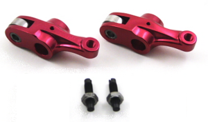 Trail Bikes - Trail Bikes V2 Anodized Red Aluminum Roller Rocker Set