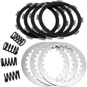 EBC Brakes - EBC Complete DRC Carbon Fiber Clutch Kit + HD Springs Kit Honda XR100 / CRF100 (1987-2013)