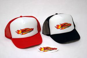 Fast50s - Fast50s Flame Trucker Hat - Image 1