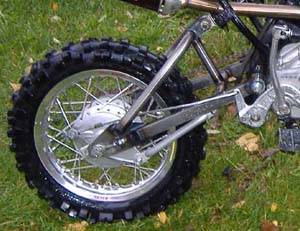 FastMinis Chromoly Swingarm 2 Inch Extended KLX110 KLX110 L DRZ110