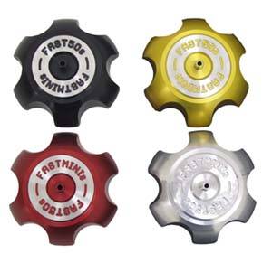 Gas caps now available in Silver, red or black only