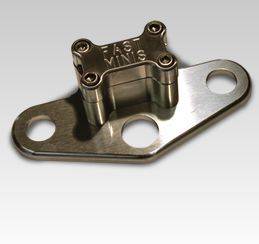 TTR90 Billet Clamp - Available in Silver or Black