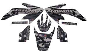 Fast50s - Fast50s Urban Camo Graphics for Honda CRF50 - Image 1