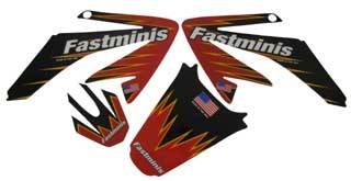 FastMinis - FastMinis Team Issue Graphics for Honda CRF70 - Image 1