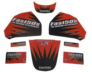 Fast50s - Fast50s Team Issue Graphics 1992-99-Honda Z50 - Image 1