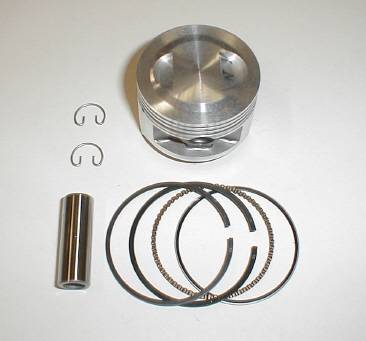 52mm High Compression Piston Kit for the Stock 12 Volt Honda 50 Head
