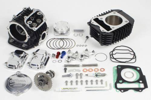 SuperHead 4-Valve (+R) ボア＆ストロークアップキット Takegawa 181cc Super Head 4 Valve +R Bore Up Kit - GROM / MSX125