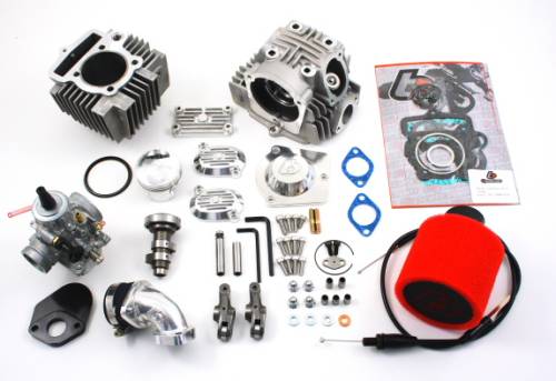 TB 114cc BBK + Roller Rocker V2 Race Head + VM26 Carb Kit - Honda TRX90