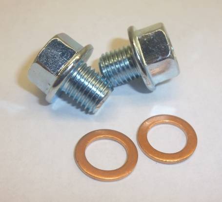 TB Oil Stop Bolts for the XR100 / CRF100