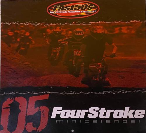 Fast50s - Vintage 2005 MiniBike Oldschool Calendar - Image 1