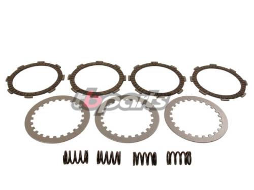 HD Clutch Plate Kit w/ H D Springs XR/CRF80 / XR/CRF100 Fits: 1987-2013 