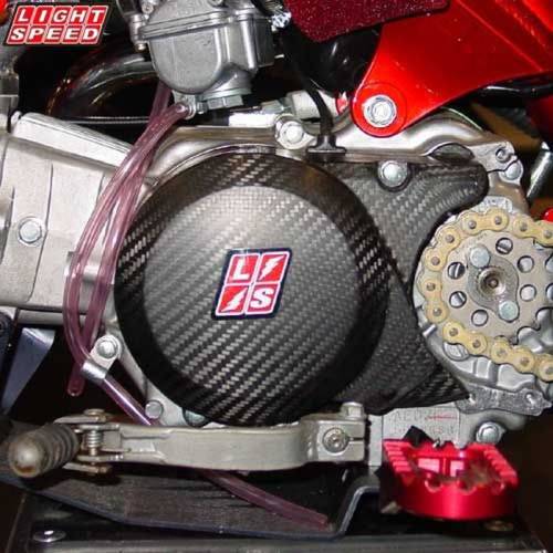 LightSpeed Carbon Fiber Ignition Cover Fits: Most All Honda 50's & 70's