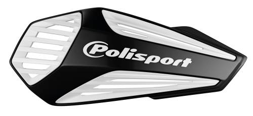 POLISPORT MX AIR HANDGUARDS BLACK/WHITE - Image 1