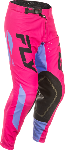 FLY RACING EVOLUTION  DST  PANTS PINK/LAVENDER/BLACK SZ 38 - Image 1