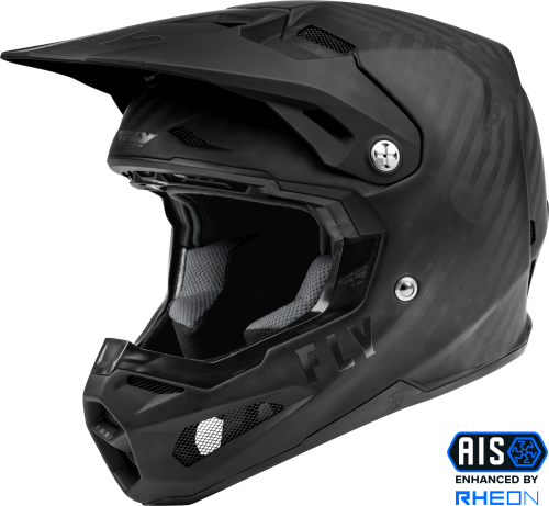 FLY RACING YOUTH FORMULA CARBON SOLID HELMET MATTE BLACK CARBON YL - Image 1