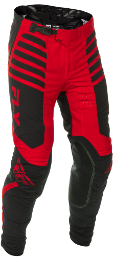 FLY RACING YOUTH LITE PANTS BLACK/RED SZ 26 - Image 1
