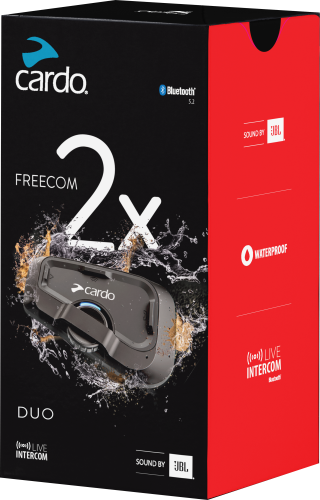 CARDO FREECOM 2X BLUETOOTH HEADSET DUO - Image 1