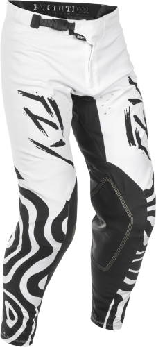 FLY RACING EVOLUTION  DST  ABYSS PANTS WHITE/BLACK SZ 28 - Image 1