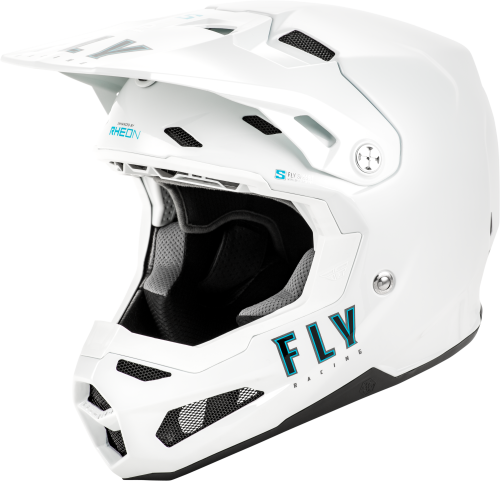 FLY RACING FORMULA S CARBON SOLID HELMET WHITE XL - Image 1