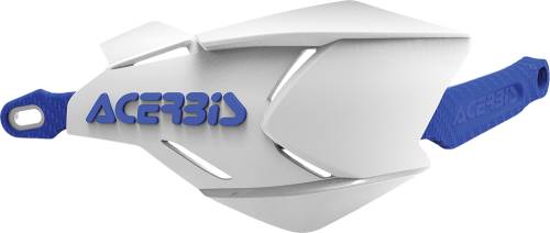 ACERBIS X-FACTORY HANDGUARD WHITE/BLUE - Image 1