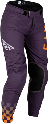 FLY RACING WOMEN'S LITE PANTS DEEP PUR/WHT/N CORAL SZ 11/12 - Image 1