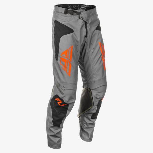 FLY RACING KINETIC SYM PANTS CA/NY GREY/ORANGE/BLACK SZ 40 - Image 1