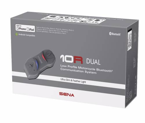 SENA 10R LOW PROFILE HEADSET W/ INTERCOM SINGLE - Image 1