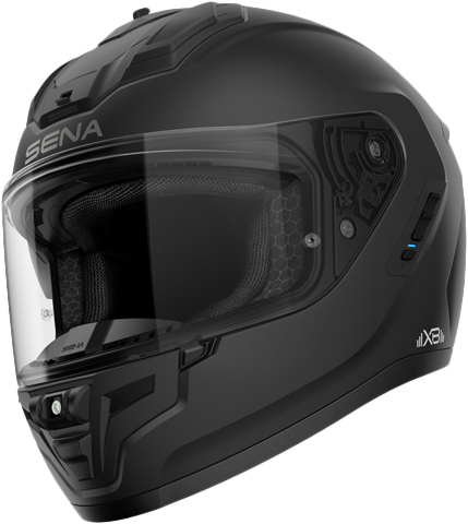 SENA PHANTOM XB SMART FF HELMET MATTE BLACK 2X - Image 1