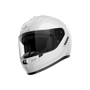 SENA PHANTOM ANC FF HELMET MESH GLOSSY WHITE SM - Image 1