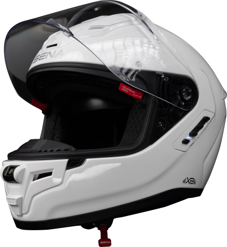 SENA PHANTOM XB SMART FF HELMET WHITE SM - Image 1
