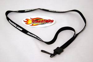 Fast50s Black Lanyard