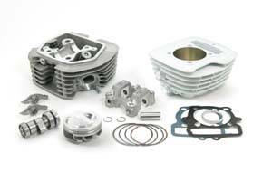 Takegawa SuperHead Bore Up Kit (S-CUT)  Ape / XR / CRF100 (136cc Stage-3 plated cylinder)