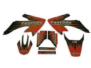 Fast50s Team Issue Graphics for Honda CRF50