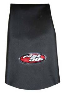 Fast50s Tall Seat Cover Black SupraGrip - Honda XR50 / CRF50