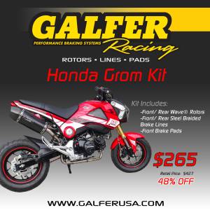 Galfer Complete Brake Kit - Grom / MSX125 