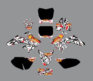 Fast50s "PeeKahSo" Graphics Kit - Honda CRF50
