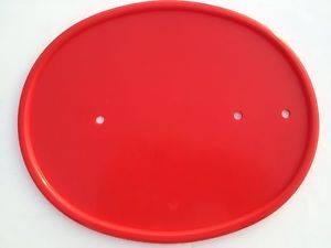 thumbnail image 2 of TB Parts Honda Z50 Z50R Red Number Plate Kit – Front, 1979-1987 2 of 4