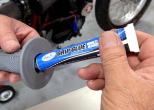 Yamaha TTR125 - Fast50s - Motion Pro Grip Glue