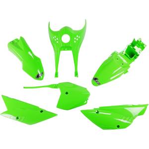 2010-Present KLX110 Complete Plastic Set - FLO Green
