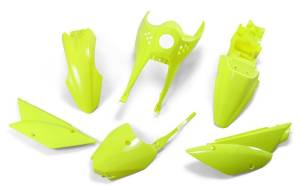 2010-Present KLX110 Complete Plastic Set - Yellow