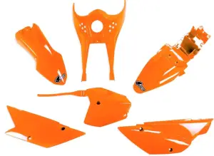 2010-Present KLX110 Complete Plastic Set - Orange